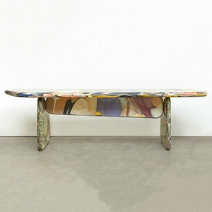 Banco de diseño moderno Menhir Taburete colorido de mediados de siglo para dormitorio de gama alta y uso comercial - Product Image 6