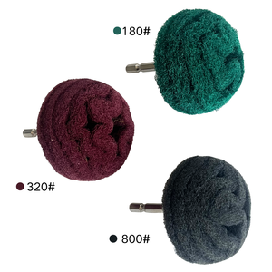 Screpling רפידות לא ארוג שוחקים לשפשוף פולשינג גלגל תרגיל מצורף קובץ מצורף אדום ירוק אפור 180 320 חצץ 800 - Product Image 3