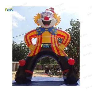 定制3.5米充气马戏团人物模型顶级设计巨型充气小丑人物
