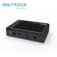 Pare-feu réseau 6 ports LAN AES-NI Ordinateur monocarte Mini PC Sans ventilateur Serveur Linux Routeur VPN pour Pfsense