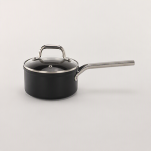 Juego de Ollas y Sartenes Antiadherentes <span class=keywords><strong>AXA</strong></span> de 3 Piezas con Revestimiento Cerámico, Sin PTFE ni PFOA, Color Negro Mate, Apto para Gas e Inducción, para Uso Doméstico - Product Image 4