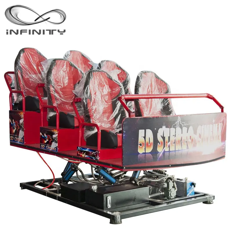 Hydraulic/Electric 5D Cinema Equipment 7D Hologram Projector Truck Mobile 9D Cinema For Shopping Mall