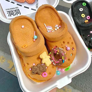 Machine à gaufres en forme de Crocs avec affichage de la température, en acier inoxydable, commerciale, antiadhésive, électrique, pour gaufres et crêpes - Product Image 2