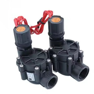 075D 3/4 "électrovanne d'irrigation en plastique aménagement paysager Agriculture système d'arrosage d'eau contrôle de débit pluie oiseau DV en ligne - Product Image 4