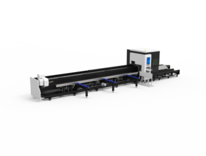 Machine de découpe laser semi-automatique CNC pour tubes, équipée d'un mandrin <span class=keywords><strong>Cantini</strong></span>, d'une tête de coupe BOCI ; capable de découper des poutres en H et en I en acier - Product Image 6