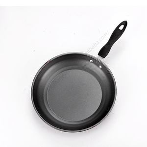 Sartén Redonda de Hierro Fundido Precurado con Mango Largo para Cocina, Venta al por Mayor Personalizada - Product Image 1