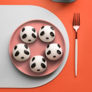 Sanquan Pâtisserie surgelée rapide à base de haricots rouges Panda sucrés, pain vapeur dessert 180g pour enfants en sachet pour les menus de restaurant - Product Image 6