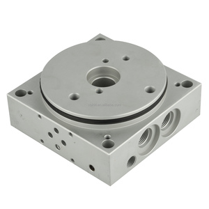 Bloc d'alimentation hydraulique en aluminium moulé Empileur électrique Benne basculante pour remorque Changeur de pneus Collecteur central Pompage Raccords pour camions - Product Image 6