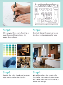 Set di Mobili per Camera da Letto di Hotel 5 Stelle in MDF, Ecologici e Durevoli, Personalizzabili per Appartamenti e Ville - Product Image 6