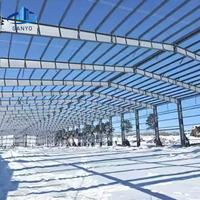Bâtiment industriel en structure métallique pour atelier, moderne, sur mesure, pour usine commerciale en gros