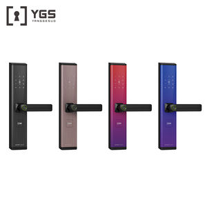 Cerradura inteligente inalámbrica con huella dactilar para puerta Delantera, cerradura de puerta principal de aluminio, Rfid para exterior, para puerta de madera - Product Image 3