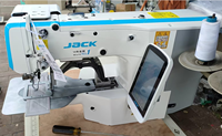 Nouvelle machine à coudre industrielle à entraînement direct et à commande informatique Jack T1906GS, zone de travail 60x50mm