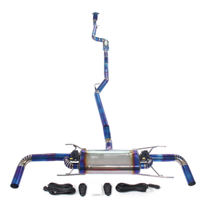 Sistema de Escape Catback para Alfa Romeo <span class=keywords><strong>Stelvio</strong></span> Pass 2.0T 2016+ con Válvula Valvetronic, Silenciador Electrónico de Aleación de Titanio - Product Image 1