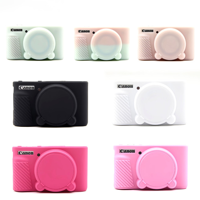 Silicone Protective Case for Canon for Powershot Camera SX730/740 Generation Soft Shell Bag