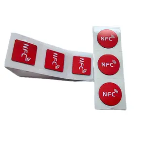NFC Sticker 13,56 MHz Etiqueta inteligente RFID grabable para teléfonos inteligentes habilitados para NFC