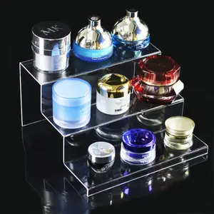 Multilayer Clear Acrylic Shoe Display Stand Transparent Display Shelf For Retail Shop