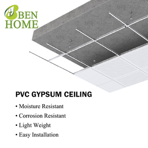 Panel <span class=keywords><strong>de</strong></span> Yeso Laminado <span class=keywords><strong>de</strong></span> <span class=keywords><strong>PVC</strong></span> Duradero, Ligero, Resistente a la Humedad, Decorativo <span class=keywords><strong>para</strong></span> Paredes <span class=keywords><strong>Interiores</strong></span> y <span class=keywords><strong>Techos</strong></span> - Product Image 5