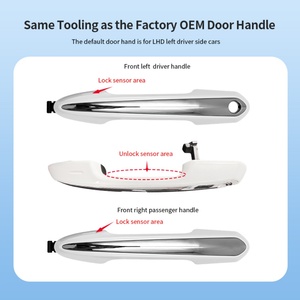 Système d'entrée sans clé EASYGUARD Touch Door Handle, accès confortable, compatible avec Toyota Sienna avec démarrage par bouton-poussoir d'origine uniquement - Product Image 3