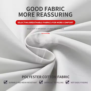 White Women Polyester Cotton <b>Long</b> Sleeve <b>Coat</b> Pharmacy Apparel Lab <b>Coat</b> - Product Image 3