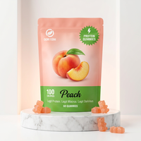 Gummies de Protéines de Lactosérum Naturelles Créatine BCAA Acides Aminés Sans Sucre pour l'Énergie Quotidienne des Adultes, la Récupération Musculaire et le Bien-être Sportif
