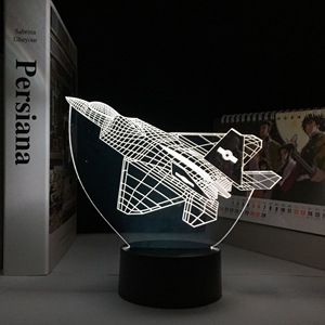 Led Işık Kutusu Uçak USB 3d Oyun Gece Lambası Kawaii Oda Dekorasyonu Resim Lambası Çocuk Hediyeleri Fabrika Teklifi - Product Image 1