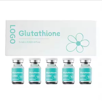Sérum Ampoule Pur Glutathion Marque Blanche Éclaircissant Liftant Raffermissant Hydratant Anti-points Noirs Rafraîchissant Doux