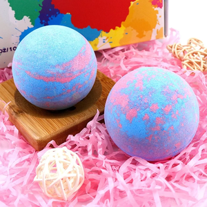 Vente en gros de 100% ingrédients naturels bio vegan bombes de bain bio colorées personnalisées coffret cadeau bombe de bain - Product Image 5