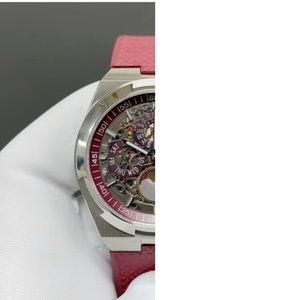 Reloj mecánico automático multifuncional transparente de acero inoxidable, moderno y lujoso, para hombre, al por mayor. - Product Image 1