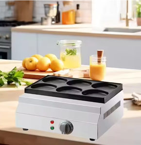 เครื่องทำเบอร์เกอร์และขนมถั่วแดง/ขนมวงกลม สแตนเลส คุณภาพสูง 220V สำหรับร้านค้า/แผงลอย - Product Image 4