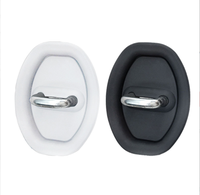 Couvre-boucle de serrure de porte de voiture en silicone personnalisé, protection contre la rouille, coussin en silicone amortissant pour serrure de porte de voiture