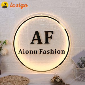 Letras de Metal y acrílico Logotipo de Metal cepillado convertir su logotipo en señal letras personalizadas - Product Image 1