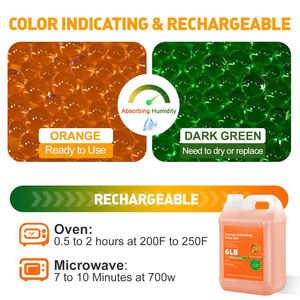 Şarj edilebilir 2/4/6/11 LBS silika jel boncuk turuncu mavi belirten kurutucu Mf Sio2 - Product Image 6