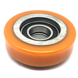 04900239 Ensemble de roue stabilisatrice en PU de rechange pour chariot élévateur électrique et gerbeur Jungheinrich EJE/EJC/ERE - Product Image 3
