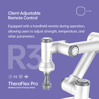 TheraFlex Pro R3 Ayakta Fizyoterapi Rehabilitasyon Robotu Masaj 4'ü 1 Arada Şok Dalgası Terahertz RF AI Fasya Güzellik Salonu