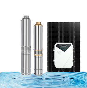 Pompe à eau submersible en acier inoxydable 0,75 kW, moteur électrique CC haute performance, pour puits profond, pompes solaires verticales pour fosse, faible niveau de liquide, forte alimentation - Product Image 2