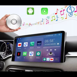 Portable <b>Car</b> <b>CD</b> DVD <b>Player</b> Wireless CarPlay Android Auto USB Media Box - Product Image 3