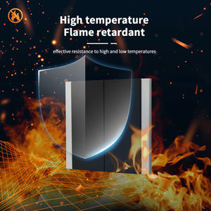 WESA Surface améliorée en <span class=keywords><strong>caséine</strong></span> noire Interrupteur électrique 2 groupes 1 voie 10A 250V Interrupteurs muraux pour la maison - Product Image 2