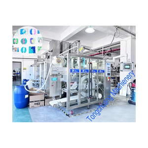 Máquina De Embalagem De Lavanderia Elétrica Pod com Componentes Core Bomba Motor PLC - Product Image 1
