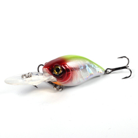 KEWOTE Appât à manivelle 40mm 60mm 70mm 5.5g 8g 20g Appât de plongée profonde Flottant Profondeur 1.5m 2.0m 3.0m avec Long Lip Bill