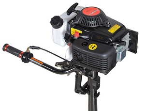 HANGKAI 4HP Heavy Duty Boat Motor 4 Stroke 55CC Motor Boat Engine Air Cooling CDI System - Product Image 4
