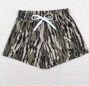 Trajes de Baño Largos de Verano para Niñas, Familiares, con Estampado de Camuflaje Verde, Transpirables y Ecológicos, de Poliéster/Nailon - Product Image 2