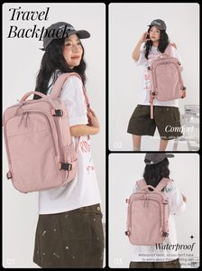 Airline-Approved Travel <b>Backpack</b> for <b>Women</b> and Men <b>Large</b> Multifunctional with Separate Compartments for Shoes - Product Image 2