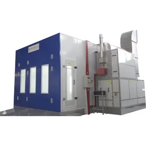 CE 2023 China factory car spray paint booth for sale painting room spray booths portable paint booth rental