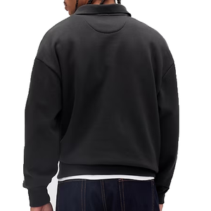 Sudaderas Unisex con Logotipo Personalizado, Cuello Alto, Precio Bajo, Sudadera de Algodón Puro para Hombre - Product Image 2