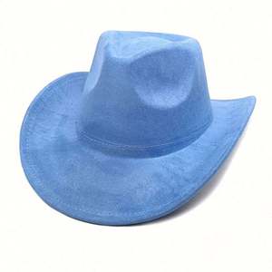 Sombrero Vaquero de Gamuza de Moda en 24 Colores, Novedad 2025, para Hombre y Mujer, Estilo Casual, Retro, Simple, para Viajes, Fiestas y Jazz - Product Image 6