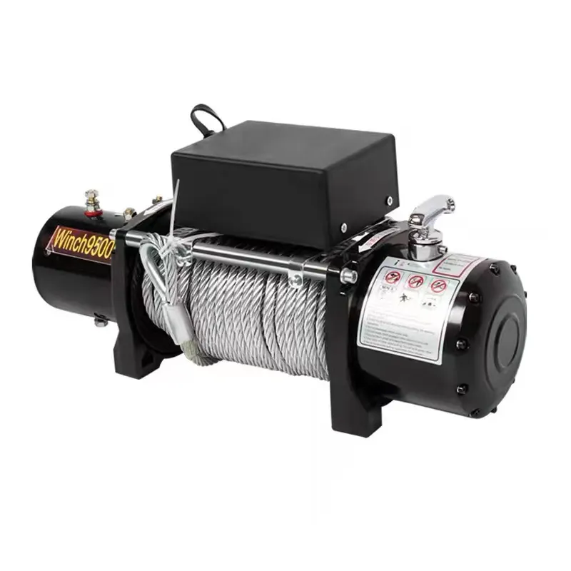 High Speed Mini DC 12V/24V 2000lbs 6000lbs 12000lbs Electric Car Winch