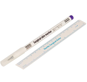 Nhà Máy Giá phẫu thuật da đánh dấu bút vô trùng phẫu thuật Bút chuyên nghiệp vô trùng tip Markers với double side tip - Product Image 4