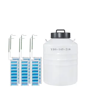 145L低温杜瓦液氮罐牛牛精液容器用于精子胚胎储存