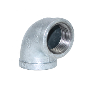 Dkv mạ kẽm dễ uốn sắt 90 độ khuỷu tay NPT chủ đề khuỷu tay nhúng nóng mạ kẽm dễ uốn sắt 150PSI gi khuỷu tay phù hợp - Product Image 4