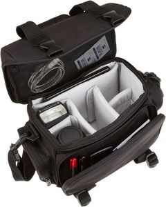 Sac photo et vidéo professionnel grand format pour appareil photo reflex numérique, intérieur gris, vente en gros usine BSCI - Product Image 4